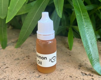 Salmon Oil | Hermit crab food | Organic, cold pressed, unrefined