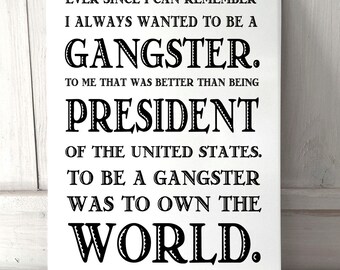 Goodfellas Quote Etsy