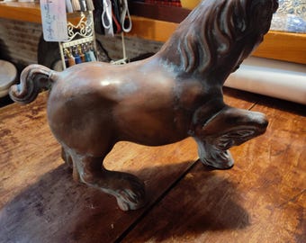 Clydesdale horse figurine