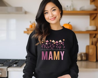 Sudadera Cozy Mama: Regalo de moda para mamá, camiseta para el Día de la Madre