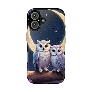 Owl Eyes Phone Case: Elegant Wildlife Design for iPhone & Google