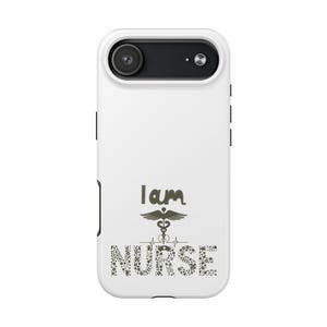 nurse phone case, nursing phone case, healthcare worker case, nurse pride cover, medical phone case, cute nurse case, RN phone case, nurse gift idea,
