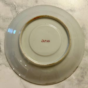 Vintage 1950s Japanese Moriage DRAGONWARE Demitasse Teacup and Saucer Handpainted image 3