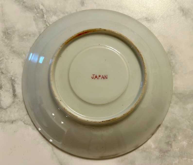 Vintage 1950s Japanese Moriage DRAGONWARE Demitasse Teacup and Saucer Handpainted image 3