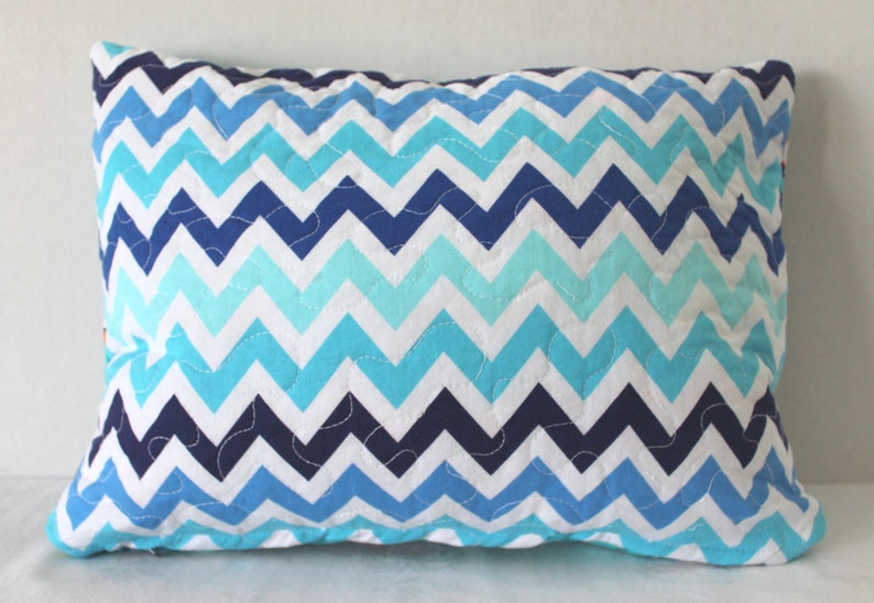 Lumbar Quilted Pillow Cover 12 X 16 Nursery Rocking Chair Pillow Cover