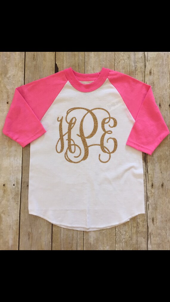 monogrammed baseball shirts