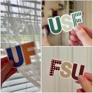 Florida College Stickers: FL Universities