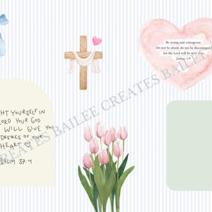 Pastel Christian Mac Wallpaper: Digital Download
