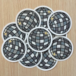 Mirrorball Sticker, Disco Ball Sticker, Laptop Sticker, Girly Sticker, Aesthetic Sticker, Cute Sticker, Swiftie Sticker