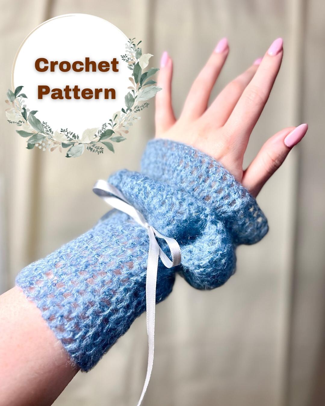 Cuff Crochet Pattern Puffed Wrist Cuffs -crochet Pattern - Etsy