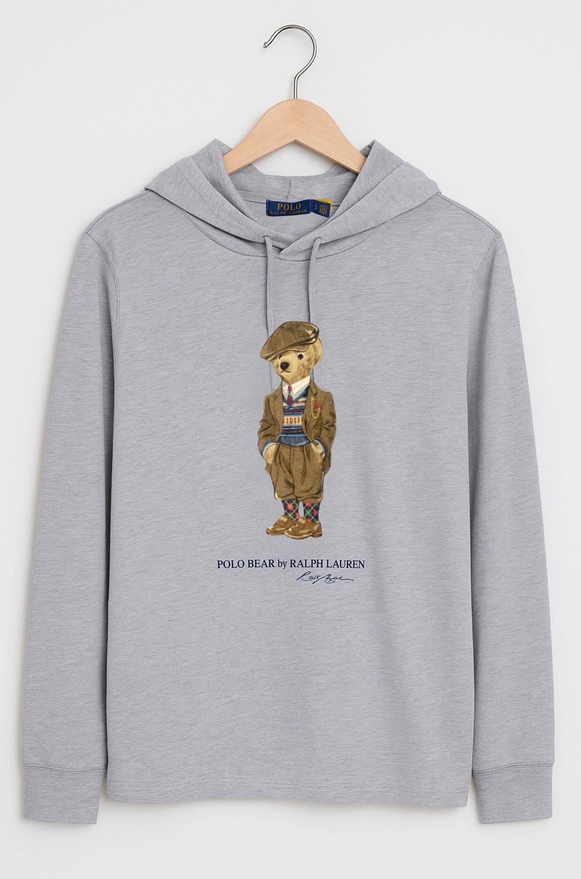 Hooded Sweatshirt Polo Bear Sweater Martini Polo Ralph Lauren