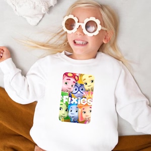 The Fixies KIDS Sweatshirt, Fixies Cartoon Sweatshirt KIDS, Fiksiki