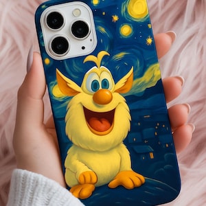 Etui na telefon Booba Gwiaździsta noc Van Gogh Etui na telefon 3d look Booba MagSafe iPhone 16 Pro