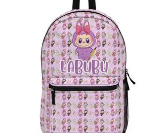 Labubu Backpack Laboubou School Back Pack Cute Kawaii Kids Back to School Supplies School Bag for Girls Anime Backpack