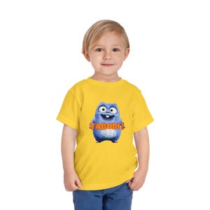 Lemmings and the Bear T-Shirt TABODI per BAMBINI, T-Shirt Lemmings and the Bear, Lemmings Grizzly, 100% cotone
