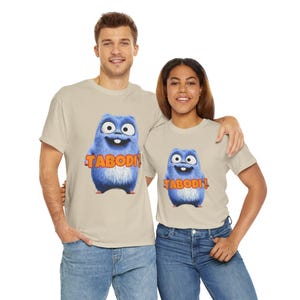 Lemmings and the Bear UNISEX Adult T-Shirt, Lemmings and the Bear T-Shirt, TABODI Tshirt, Grizzy and Lemmings, 100% Cotton