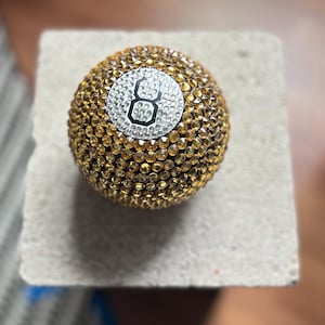 Bedazzled Crystal Magic Ball