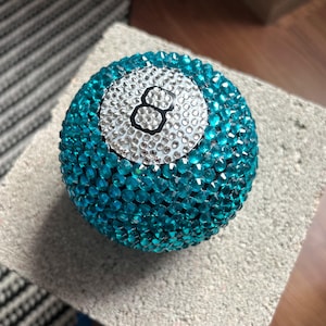 Bedazzled Crystal Magic Ball