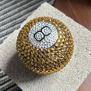 Bedazzled Crystal Magic Ball