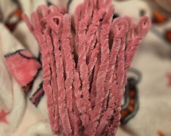 Rizadores de pipa de color rosa