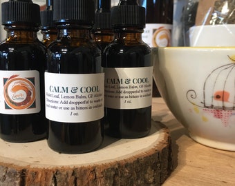 Calm & Cool Violet and Lemon Balm Tincture