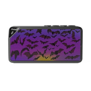Bluetooth Speaker with Bat Pattern, Halloween Decor, Music Lover Gift, Portable Speaker, Party Accessory, Unique Home Speaker