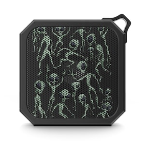 Alien Dance Party Outdoor Bluetooth Speaker with Unique Design, Portable Speaker for Camping, Music Lover Gift, Waterproof Speaker