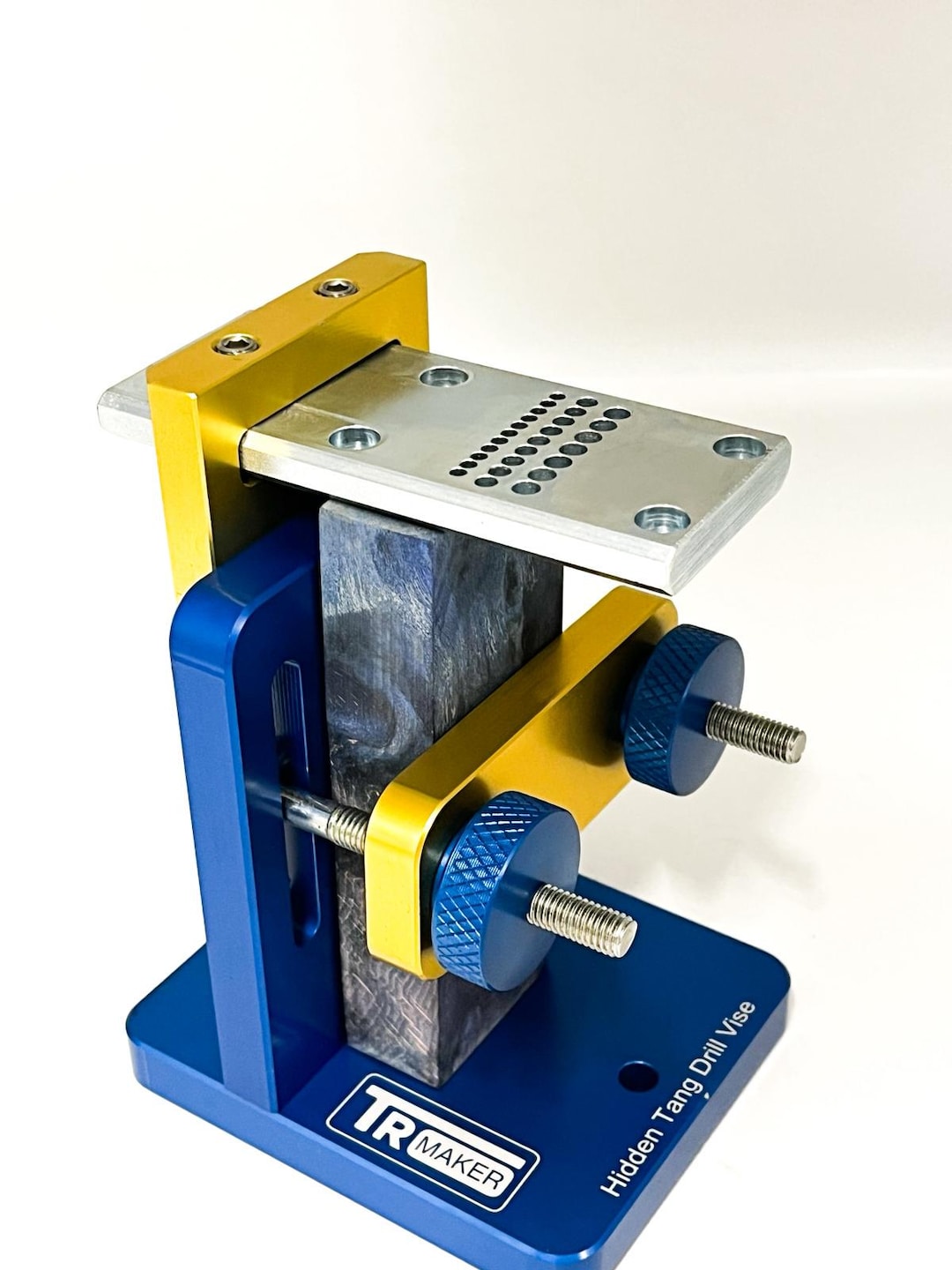 TR Maker Hidden Tang Knife Drill Vise | Knife Making Tool - Etsy