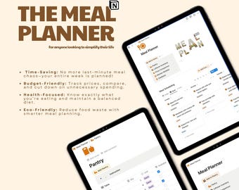 Meal Planner Notion Template