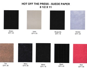Suede Paper