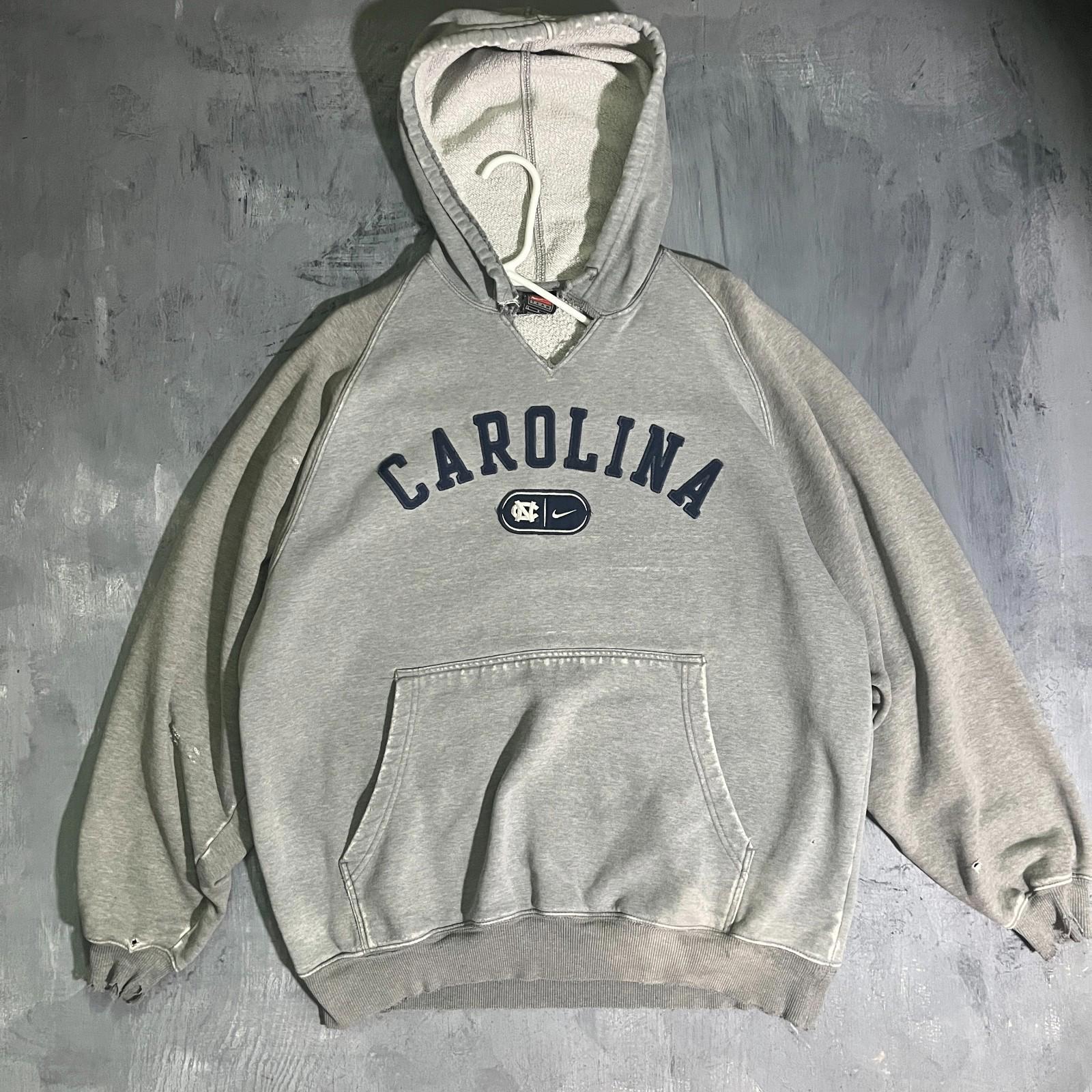 carolina nike hoodie vintage