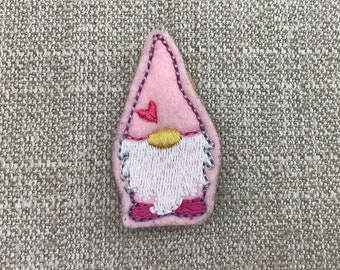 Valentine Gnome Feltie CUT or UNCUT