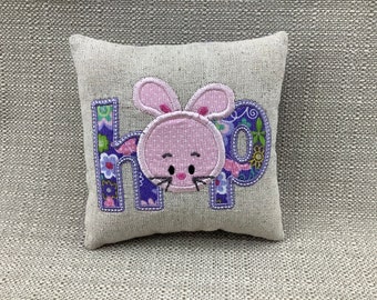 Easter Mini Pillow Bunny Hop Tiered Tray Pillow