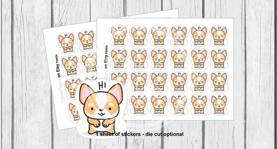 Kitty Cat Planner Stickers and optional Planner Die Cut