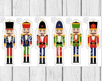 10 Nutcracker Christmas Tags Journal Tags Gift Tags Pricing Tags