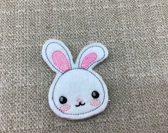 Bunny Head Easter Feltie CUT or UNCUT