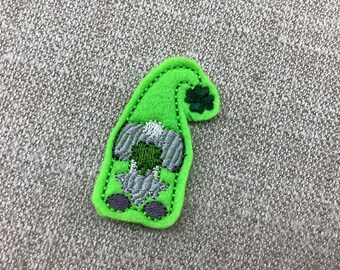 St. Patrick's Day Gnome Feltie CUT or UNCUT