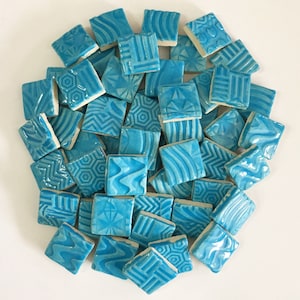 Turquoise 3/4&quot; Squares