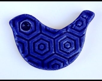 Royal BLUE BIRD Mosaic Tile