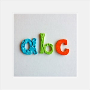 Custom Lower Case HANDMADE MOSAIC LETTER