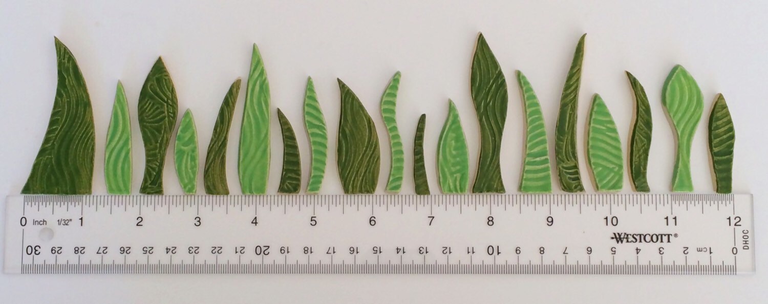 Mosaik-Grasfliese - 12\, image size:1500x594