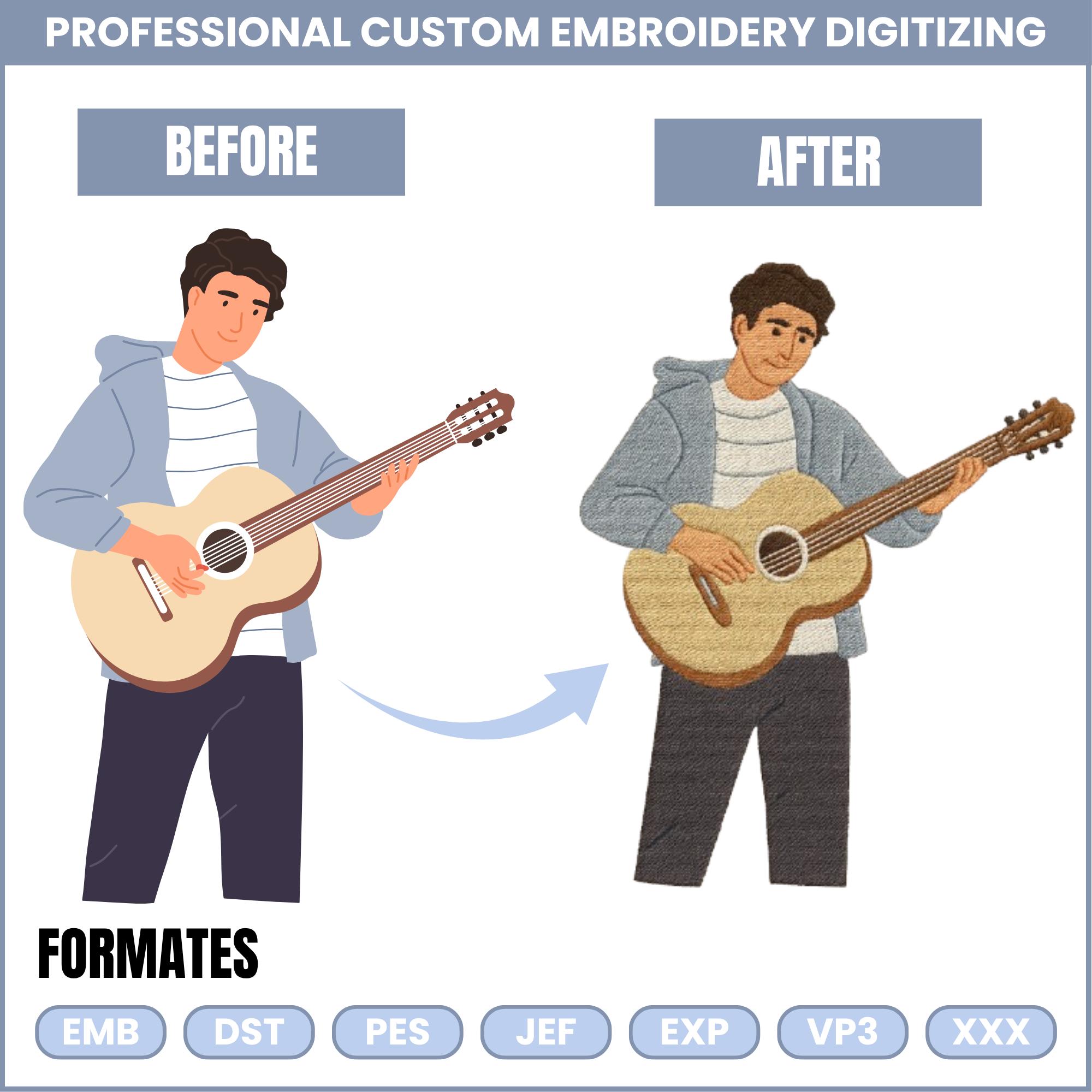Custom Embroidery Digitizing, Logo Digitizing, Machine Embroidery ...