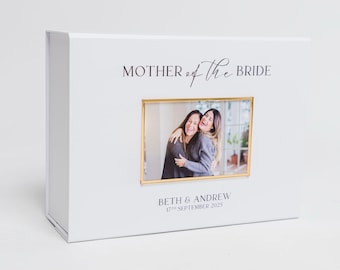 Personalisierte Foto-Geschenkbox : Mutter der Braut / des Bräutigams Danke