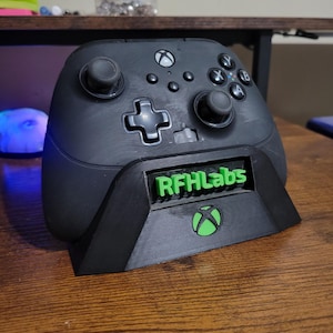 Custom Xbox Controller Stand | Personalized Gamer Name Stand | 3D Printed Gaming Desk Decor | Custom Gift for Gamers