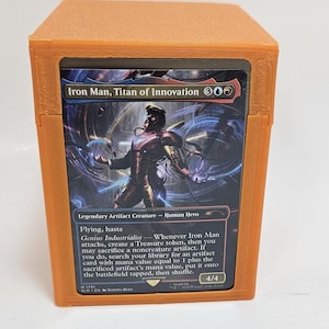 MTG Commander Deck Box 3D Printed