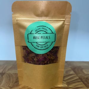 100% Organic Rose Petals