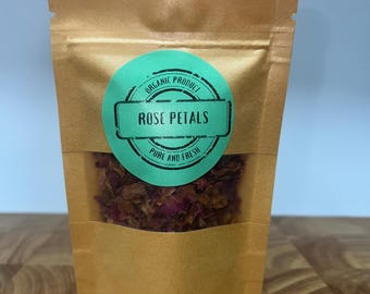 100% Organic Rose Petals