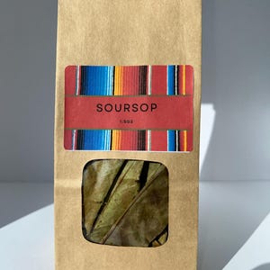 100% Organic Dried Soursop Leaves