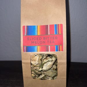 100% Organic Sliced Bitter Melon Tea