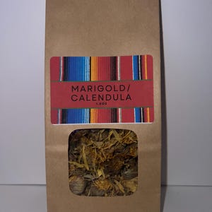 100% Organic Dried Calendula/Marigold